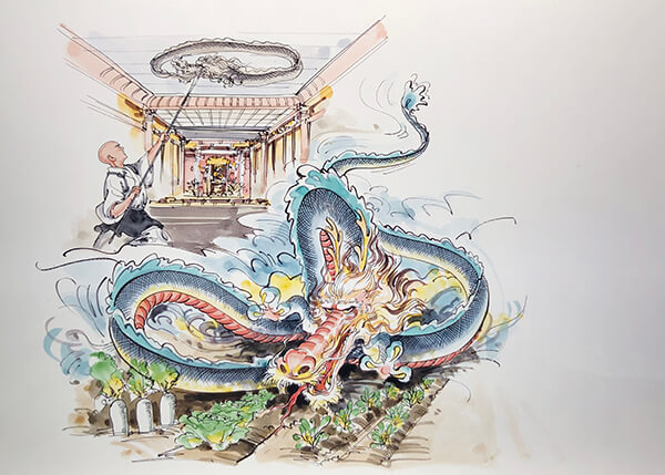 第２１話 寺を飛び出し農作物を荒した 大竜と蓮長寺 公式 仏壇仏具の泉屋